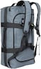 MIER 90L Water Resistant Backpack Duffle Heavy Duty Convertible Duffle Bag with Backpack Straps for Gym, Sports, Travel, Grey.