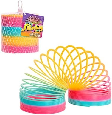 Just Play Slinky the Original Walking Spring Toy, Basket Stuffers, Fidget and Sensory Toys for Kids by, Kids Toys for Ages 5 Up, Gifts and Presents by.