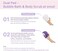 TOI:L Gentle Touch Bubble Peeling Body Pad(5pads, Body Scrub, Exfoliating Mitt for Body, Exfoliating Gloves, washcloth, Body loofah, Dense Bubble Bath, Bath Shower, kp Bump Eraser.