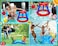 90shine 3 Sets Pool Toys Games for Adults and Family - Floating Basketball HoopInflatable Ring TossBeach Ball for Kids Swimming Water Fun Floats Accessories.