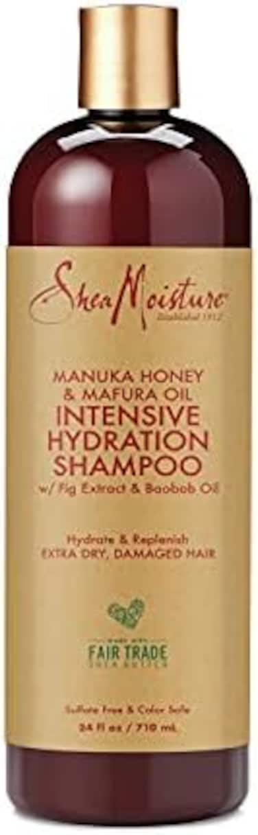 SHEA MOISTURE SheaMoisture Intensive Hydration Shampoo for Dry, Damaged Hair Manuka Honey and Mafura Oil Sulfate-Free 710 ml (Pack of 1.