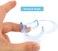 Impressive Smile Dental Cheek Retractor Mouth Opener for Teeth Whitening Clear Blue C-Shape (Size S, M, L Pack of 3.