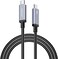 TREBLEET 15ft (4. 5mUSB4 Cable Compatible with Thunderbolt 3 Cable, Super Long Size 100W 20Gbps USB4 Cable,Compatible with Thunderbolt 3 (USB CHub, Adapter, Devices, 20V/5A.