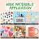 HTVRONT Standard Grip Cutting Mat for Cricut, 3 Pack Cutting Mat 12x24 for Cricut Maker 3/Maker/Explore 3/Air 2/One, Standard Adhesive Sticky Quilting Cutting Mats Replacement Accessories.