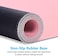 Dapesuom Large Mouse Pad, Extended Gaming Mouse Mat with Stitched Edges, Full Size Desk Mats with Non-Slip Base, Computer Big Desktop Keyboard Pad for Gamer, Laptop, Office, 23. 6 x 11. 8 in, Pink.