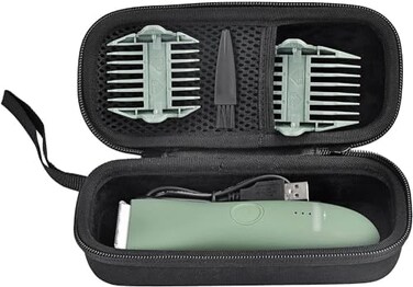 MEROM Hard Case Compatible with Meridian Shaver Electric Groin Body Trimmer, Case for Meridian Grooming, Hard Travel Storage Case for Meridian Trimmers and Accessories - Case Only.