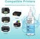 Absonic Printhead Cleaning Kit 100mL for Epson, Printer Cleaning Kit for HP, Inkjet Printer Head Cleaning Kit for Brother, Printer Cleaner Kit Nozzle Cleaner for Canon, Printer Print Head Cleaning Kit