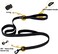 OneTigris Handled No-Pull Dog Walking Leash Long Traffic Leads for Medium to Large Dogs (Black, 6FT.