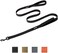 OneTigris Handled No-Pull Dog Walking Leash Long Traffic Leads for Medium to Large Dogs (Black, 6FT.