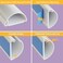 D-Line TV Wire Hider, Half Round Cord Cover for Wall Mount TV, Hinged One-Piece Raceway, Paintable, Self-Adhesive Cable Management - 2" (Wx 1" (Hx 18" Length - White.