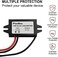 PlusRoc Waterproof 12V/24V to 5V Converter DC-DC Step Down Module Power Adapter Compatible with Raspberry Pi 4, Cellphone, Car (USB Type-C Connector.