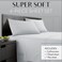 Danjor Linens Twin XL Sheets - Hotel Luxury Essentials Bedding - 4 pc Soft BeddingPillowcases Set with Deep Pockets - Breathable Bed Sheets, Wrinkle Free - Light Grey Sheets.