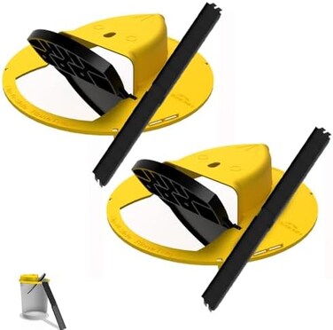 RinneTraps - Flip N Slide Bucket Lid Mouse Trap2 PackMulti CatchMade in USAUS Pat D1,039,648s.