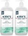 Kirk's 3-in-1 Liquid Soap Head-to-Toe Shampoo, Face SoapBody Wash for Men, WomenChildrenMintEucalyptus Scent32 Fl Oz. - 2 Pack.
