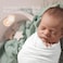 Knirose Newborn Baby Swaddle Blanket Unisex Swaddle Wrap Soft Silky Muslin Swaddle Blankets Neutral Receiving Blanket for Newborn Boys and Girls Large 47 x 47 inches(120x120cm(White.