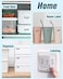 Memoking D30 Clear Label - D30 Transparent Thermal Label Tape 14mmx40mm(0. 55" x 1. 57"Compatible with Phomemo/ D30 Printer Adhesive Clear Label Paper, for Labeling Cosmetics, Storage, Stationary.