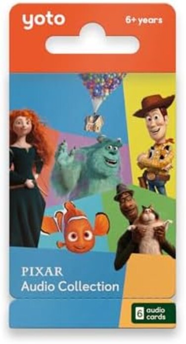 YOTO Disney Pixar Audio Collection &ndash; 6 Kids Audio Cards for Use with PlayerMini All-in-1 Audio Device, Educational Screen-Free Listening with Fun Playtime, BedtimeTravel Stories, Ages 6.