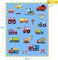 BOOPBEEP Construction Toddler Blanket for Boys Girls Lightweight Baby Kids Blanket Cute Soft Small Truck Car Blankets Comfy Fleece Flannel Plush Blue Throw Blankets Gifts 40x50.