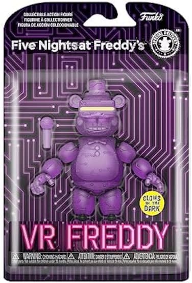 مجسم فانكو: فايف نايتس آت فريديز (FNAF- فريدي فازبير مع - يضيء في الظلام - لعبة قابلة للتحصيل - فكرة هدية - لمحبي ألعاب الفيديو).