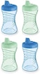 NUK Fun Grips Hard Spout Sippy Cup, 10 oz.Easy to Hold, BPA Free, Spill Proof Toddler Cup, 4pk.