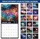 Artfan 2024-2025 Wall Calendar - 18 Monthly Wall Calendar 2024-2025, July 2024 - December 2025, 12" x 24" (Open, Unruled Blocks(1. 2" x 1. 7"Calendar 2024-2025 with Thick Glossy Paper.