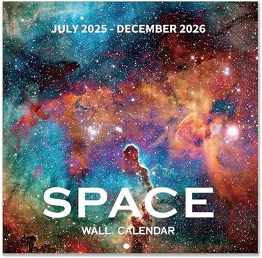Artfan 2024-2025 Wall Calendar - 18 Monthly Wall Calendar 2024-2025, July 2024 - December 2025, 12" x 24" (Open, Unruled Blocks(1. 2" x 1. 7"Calendar 2024-2025 with Thick Glossy Paper.