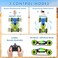 Fosgoit Gesture RC Car, 2. 4GHz 4WD Gesture Sensing RC Stunt Car Toys for 6-12 yr Boys Girls, Drift Hand Controlled Remote Control Twist Cars Offroad 360 Rotation with Lights Music for Birthday Gifts.