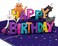 Lovepop Happy Birthday Cats Pop Up Card, 5x7 - 3D Birthday Greeting Card, 3D Animal Cards, Birthday Cards for Kids, Celebration Card, Birthday Party Card.