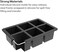 صينية تجميد سيليكون W&P WP Cup Cubes مع غطاء، لون أزرق، تكفي لتحضير 6 حصص مثالية بحجم كوب واحد، مناسبة لتجميد وتخزين الحساء والمرق والصلصة وبقايا الطعام، آمنة للغسل في غسالة الصحون.