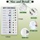 SaFeHoM Chore Chart Memo Checklist Board Daily To Do List Planner Check for Kids Adults Multiple Items and Form Good Habit (My Chores2021 Daily Planning Boards 7. 8*4. 7*0. 2 inch.