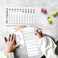 SaFeHoM Chore Chart Memo Checklist Board Daily To Do List Planner Check for Kids Adults Multiple Items and Form Good Habit (My Chores2021 Daily Planning Boards 7. 8*4. 7*0. 2 inch.