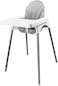 Twoworld High Chair Cushion for IKEA Antilop Highchair, Baby High Chair Seat Cover Liner Mat Pad Cushion for IKEA Antilop High Chair (Fashion Gray.