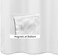 ALYVIA SPRING Stall Fabric Shower Curtain Liner Waterproof - 36" x 72", SoftLightweight Small Shower Curtain with Magnets for Narrow Stall Size, Machine Washable - 36x72, White.