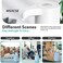 Msxcse Electric Water Bottle Pump, Water Bottle Dispenser,USB Charging Drinking Water Dispenser, Universal Water Pump for 5 Gallon Water Jugs Bottles, Portable Water Dispenser for Home Camping (White.
