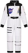 Cuteshower Kids Astronaut NASA Costume for Boys Girls Space Jumpsuit.