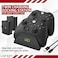 Venom Twin Docking Station with 2 x Rechargeable Battery Packs for Xbox Series X/S Controllers - Black, USB-C, 2 Count.