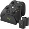 Venom Twin Docking Station with 2 x Rechargeable Battery Packs for Xbox Series X/S Controllers - Black, USB-C, 2 Count.