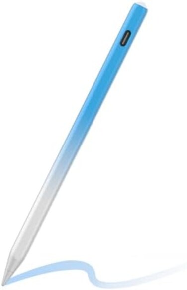 ANYQOO Pencil for Apple iPad Air 2024 11/13 inch M2, Stylus Pen for iPad Air 6th/5th/4th Generation, iPad Pro 2024 13/12. 9/11-inch M4,iPad 10/9/8/7/6th, Compatible with 2018-2024 iPads.