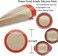 AMYONE Silicone Baking Mats, 2 PCS Round Silicone Mats for 9 Inch Cake Pan, Non-Stick Reusable Cookie Sheet Liners for Baking Pans for Cake/Bread/Pizza/Macaron/Pastry/Cookie/Bun/Pie.