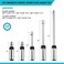 DURATECH 5PC Magnetic Swivel Spark Plug Socket Tool Set-Includes 5/8-inch, 9/16-inch, 14MM Sockets3/8-inch Drive with 6-Point and 12-Point, Thin Wall, Magnetic Core.