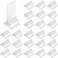Aster 24 PCS Acrylic Place Card Holders,Clear Game Card Stands, Small Wedding Table Place Cards Holder Table Sign Stands for Wedding Cards, Photos,Memos,Pictures Display (0. 75&times;0. 75 in.