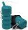 TUSHY Travel Bidet: CollapsibleExpandable for Discreet PortabilityRefreshing Clean for Home, Camping, OutdoorsTravel (Helps Hemorrhoid Relief, Peri Bottle for Postpartum Care, Takeoff Teal.