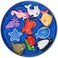 INNER-ACTIVE Play Putty Therapy Putty for Kids with Charms Deep Blue Sea Theraputty Soft Resistance, Increase Fine Motor Skills and Finger Strength, Physical and Occupational Therapy Toy.