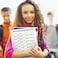 SCRIBBLEDO Dry Erase Multiplication Chart Whiteboard 9" x 12" Multiplication Table Double Sided Times Table Math Manipulatives White Board for Kids Students Classroom and Home Mini Lapboard Game.
