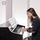 Scribbledo Keyboard Practice Dry Erase White Board 11 x 14 Inch Lapboard l Durable Portable Double Sided Music Whiteboard for Kids Students, Musicians and Home.