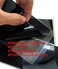 Birllaid Static Clings Dimmer Sheets, 6x3 inch x 3, Light Blocking Stickers for Electronics, Polyethylene Terephthalate, Black, Single Use, Square, Led, Readable.