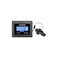 Topargee Flush Mount Water Tank Gauge - Real-Time RV, CaravanBoat Accessory Water Level Monitor - Accurate Flow Meter (Liter/Gallon- Backlit LCD Display - Easy Install, No Tank Insertion Required.