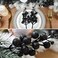 DearHouse 14 Pack Black Glitter Berries Stems, 7. 8Inch Artificial Christmas Picks for Christmas Tree Ornaments, DIY Xmas Wreath, Crafts, Home Decor.