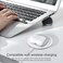 CCAN Wireless Charging Case Replacement Compatible with AirPod 3rd Generation, Air Pod 3 Charger Case with Bluetooth Pairing Sync Button Without Earbuds, White.