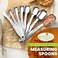 Spring Chef Stainless Steel Measuring Spoons Set of 8 with Leveler, Metal TeaspoonTablespoon Measuring Spoons for DryLiquid Ingredients, Fits in Spice Jars - Kitchen Gadgets For BakingCooking.